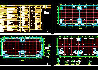某廠房工程建筑施工圖免費下載 工業(yè) 農(nóng)業(yè)建筑