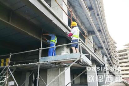噴涂厚型鋼結(jié)構(gòu)防火涂料如何做平整處理呢